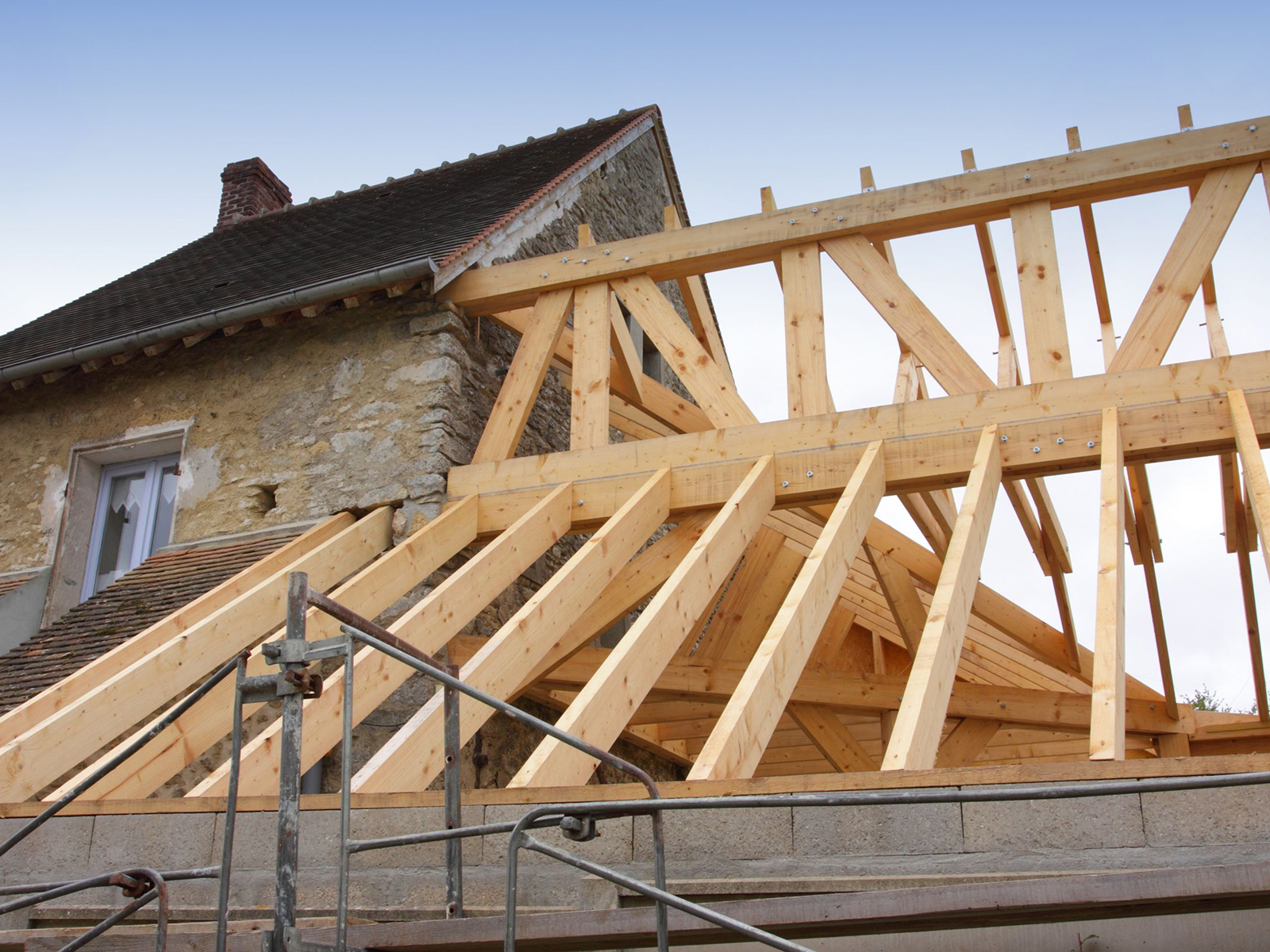 Rénovation de charpente à Saint Sauveur dans l'Oise (60)