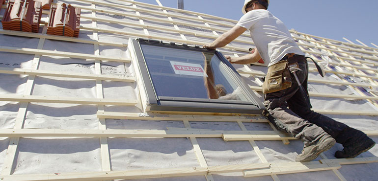 Pose de Velux à Saint Sauveur 60